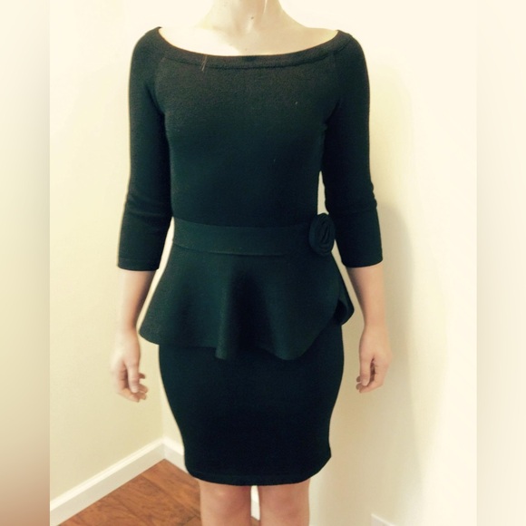 Black Knit Dress - Picture 8 of 11